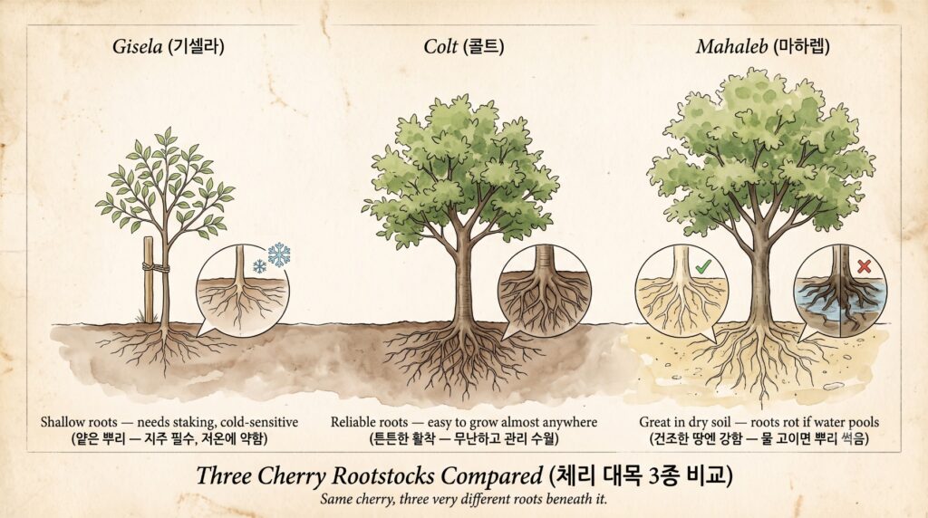 체리 대목의 특징을 알아보는 도감