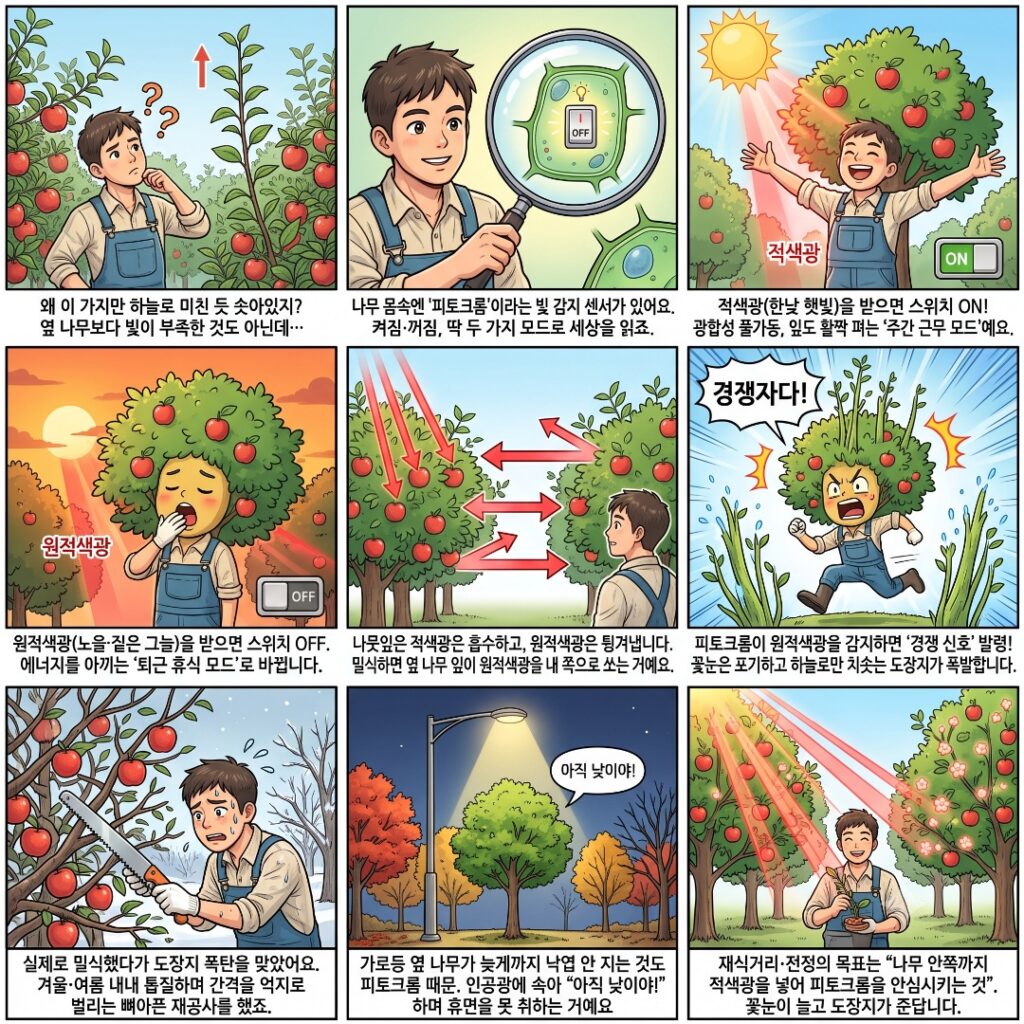 피토크롬에 관해 쉽게 풀어주는 웹툰